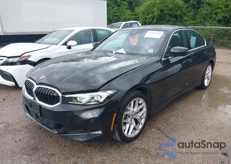 2025 BMW 330I from USA, damaged, VIN 3MW69CW01S8E99275